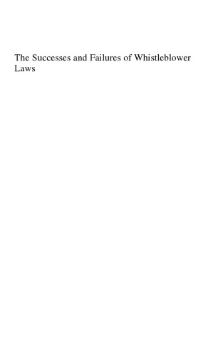 ﻿موفقیت ها و شکست های قوانین افشاگر