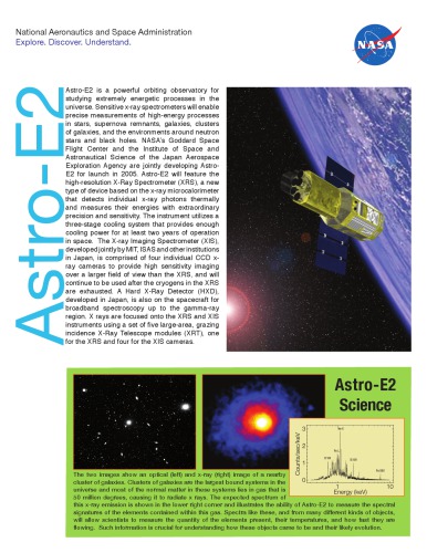 ﻿برگه اطلاعات Astro-E2