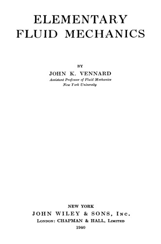 ﻿مکانیک سیالات ابتدایی