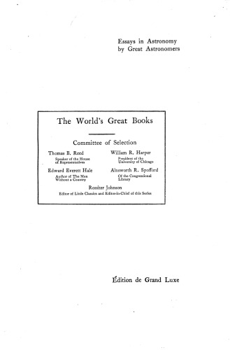 مقاله در نجوم توسط ستاره شناسان بزرگ