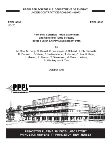 ﻿آزمایش Torus کروی - توسعه انرژی همجوشی