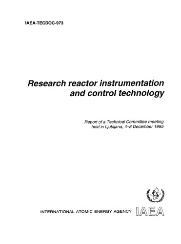 ابزار دقیق و فناوری کنترل راکتور تحقیقاتی (IAEA TECDOC-973)
