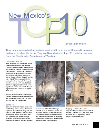 ﻿ایالات متحده آمریکا - 10 برتر نیومکزیکو