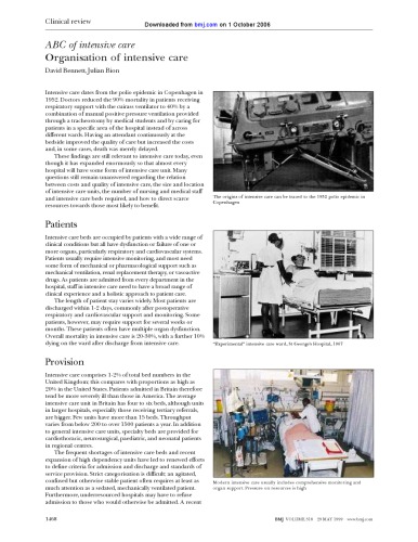 ABC مراقبت های ویژه - [unkn]