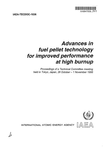 Adv in Fuel-Petet Tech for Imprvd Perf at High Burnup (IAEA TECDOC-1036)