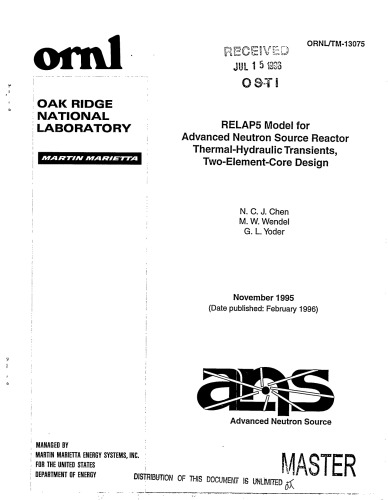 ترانزیستورهای حرارتی و هیدرولیک راکتور Neutron Src پیشرفته [هسته 2 عنصر]
