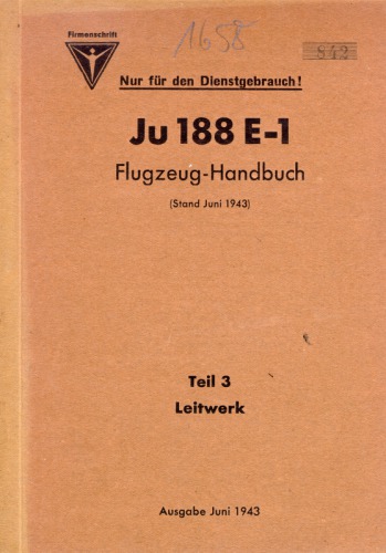 ﻿راهنمای هواپیما - Ju-188 E-1 Aircraft Manual قسمت 3