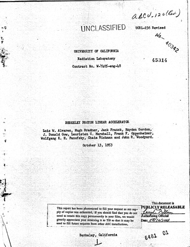 شتاب دهنده خطی پروتون برکلی