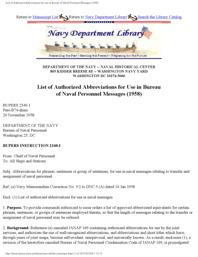 ﻿اختصارات مجاز BUNAVPERS [تصویر وب سایت]