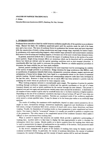 ﻿CAS-CERN - تجزیه و تحلیل داده های ردیابی ذرات