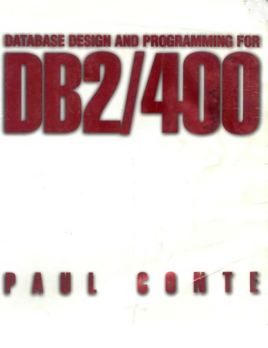 ﻿طراحی پایگاه داده و Pgmg. برای DB2 400