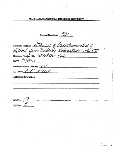 ضد عفونی کردن Fallout - قسمت دوم - ترکیب آلاینده ها