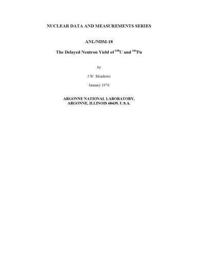 ﻿تاخیر در عملکرد نوترون U238 و Pu241