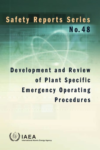 ﻿توسعه عملیات اضطراری خاص کارخانه (IAEA Pub 1226)