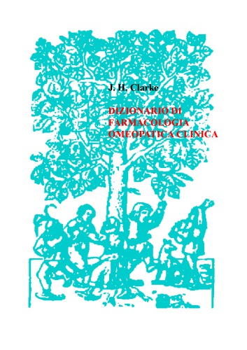 Dizionario Di Farmacologia Omeopatica Clinica