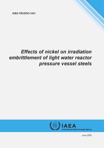 ﻿اثرات Ni بر روی Irrad. تردی (فولاد شناور مطبوعات LW) (IAEA TECDOC-1441)