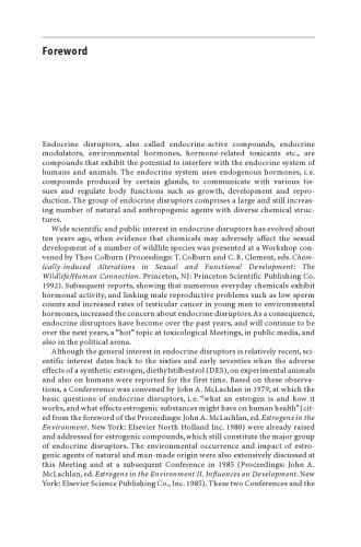 اخلالگرهای غدد درون ریز - قسمت اول [Hbk of Chem Environment Vol 3، Part L]