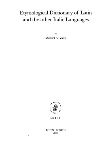حکم ریشه شناسی. از لاتین و سایر لنگهای کج