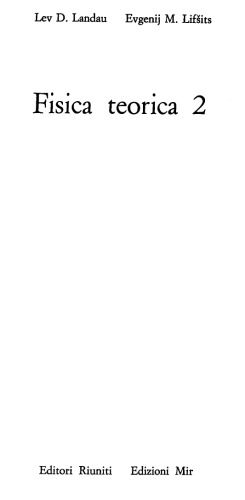 ﻿Fisica Teorica [جلد 02] (Teoria dei Campi)