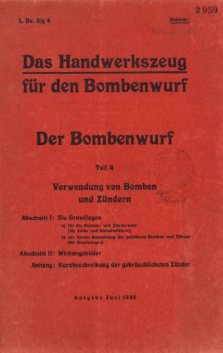 کتاب راهنمای بمباران [Der Bombenabfall L.Dv. 8-4]