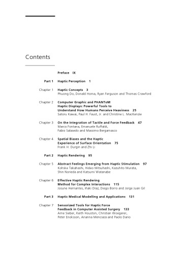 ارائه های Haptics و برنامه های کاربردی