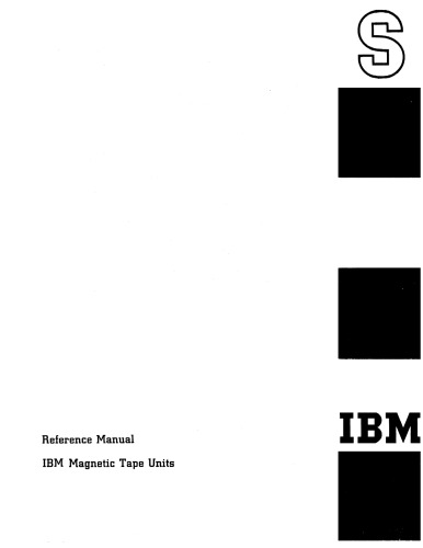 IBM A22-6589-1 واحد نوار مغناطیسی IBM (مرجع)