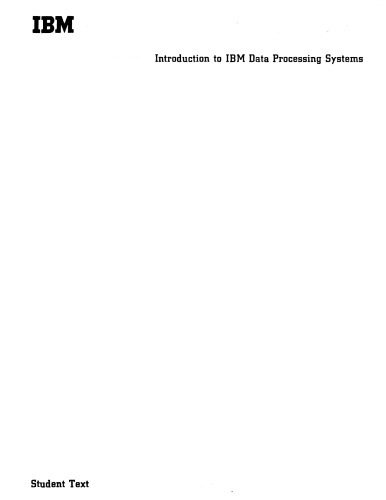 ﻿IBM GC20-1684-1 مقدمه ای بر سیستم های پردازش داده (متن دانشجویی)