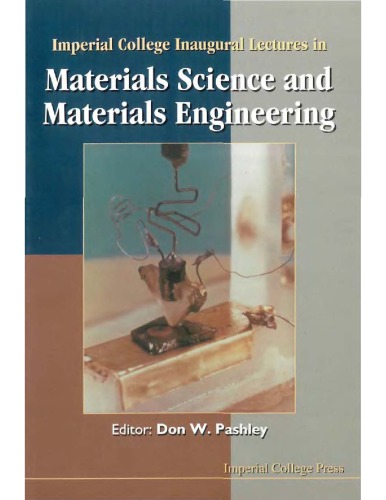 ﻿امپریال کالج ایناگ لکت در Mtls Sci و Mtls Engineering