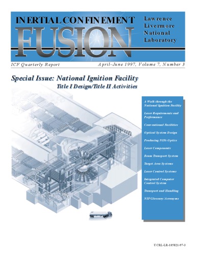 ﻿همجوشی محصور اینرسی [rpt سه ماهه آوریل-ژوئن 1997]