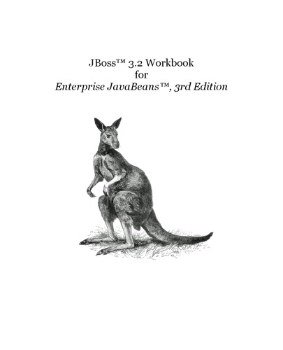 ﻿JBoss 3.2 Workbook for Enterprise JavaBeans، نسخه سوم Bill Burke، Sacha Labourey