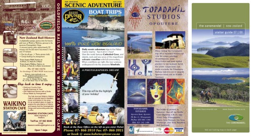 نیوزیلند - Coromandel - راهنمای بازدید کنندگان