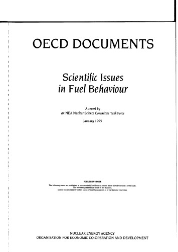 ﻿مسائل علمی در رفتار سوخت (هسته ای) (NEA 0213)