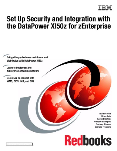 ﻿امنیت و Integ را تنظیم کنید. با DataPower XI50z برای zEnterprise