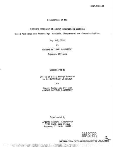 مکانیک جامد و پردازش [درآمد سمپوزیوم]