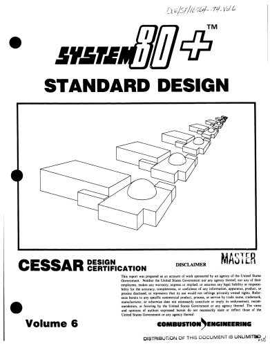 استاندارد 80 سیستم [هسته ای. powerplnt] طراحی - جلد 06
