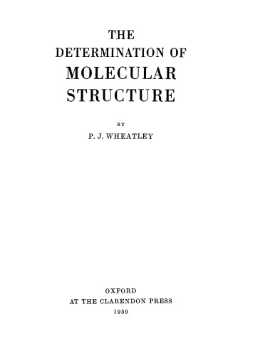 ﻿تعیین ساختار مولکولی