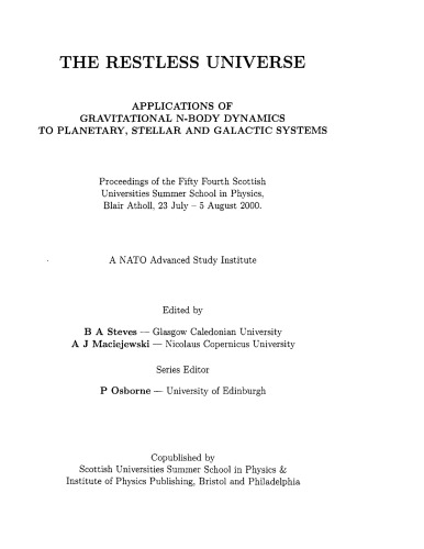 ﻿جهان بی قرار - کاربرد مشکلات گرانشی n-بدنی