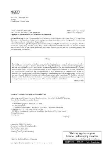 اسپوندیلیت آنکیلوزان و اسپوندیلوآرتروپاتی ها