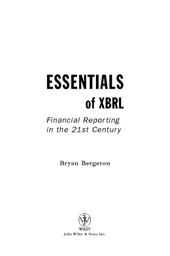 ﻿ملزومات XBRL: گزارشگری مالی در قرن بیست و یکم