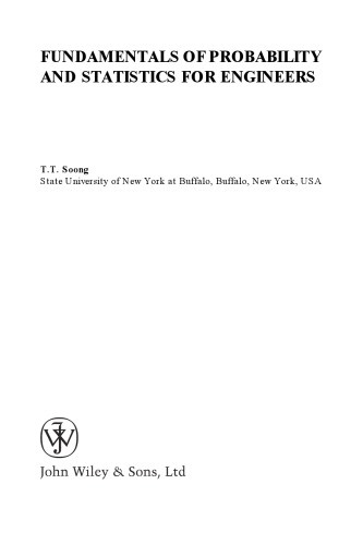 مبانی احتمال و آمار مهندسین