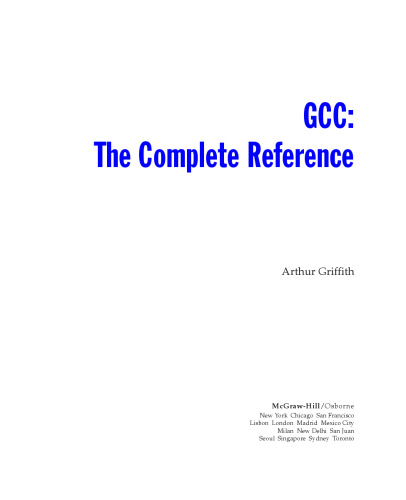 GCC، مرجع کامل