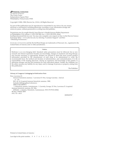 ﻿کم خونی های همولیتیک ایمنی