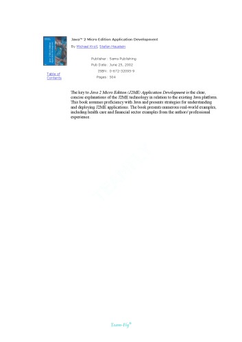 ﻿توسعه اپلیکیشن Java 2 micro edition