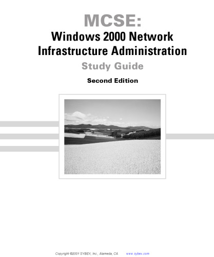 ﻿MCSE 070-216: راهنمای مطالعه مدیریت زیرساخت شبکه ویندوز 2000