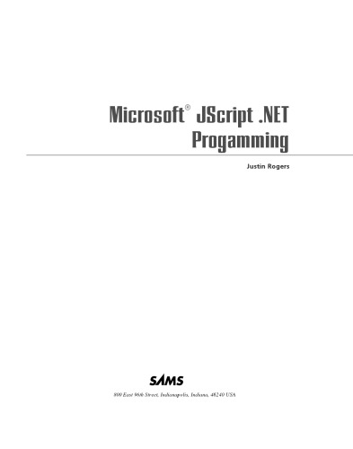 ﻿برنامه نویسی Microsoft Jscript .NET