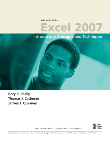 مایکروسافت آفیس اکسل 2007: مفاهیم و تکنیک های مقدماتی