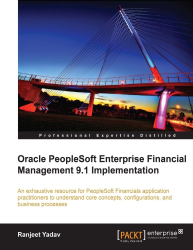 پیاده سازی 9.1 مدیریت مالی مدیریت شرکت Oracle PeopleSoft