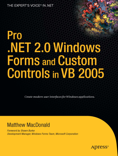 فرم های Windows .NET 2.0 و کنترل های سفارشی در VB 2005