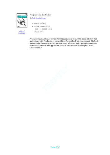 برنامه نویسی ColdFusion