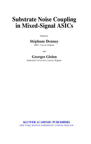 ﻿کوپلینگ نویز بستر در ASIC های سیگنال مختلط